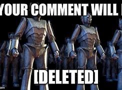 Image result for Cyberman Delete Meme