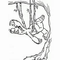 Image result for Sid the Sloth Coloring Page