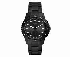 Image result for All-Black Fossil Watch