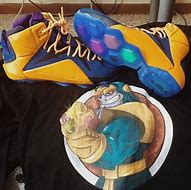 Image result for Thanos Compared to Nike Shoe