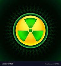 Image result for Radiation Symbol Green and Blue