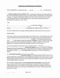 Image result for Land Bank Investment Contract Template