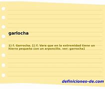 Image result for garlocha