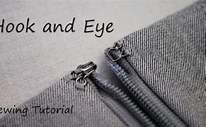 Image result for Hook and Eye Sewing