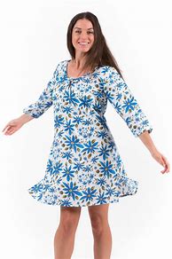 Image result for Simple Cotton Tunic Dress