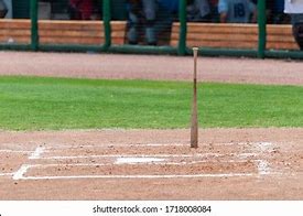 Image result for Baseball Bat Upright