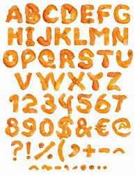Image result for Orange Letter a Clip Art