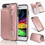 Image result for Leather Flip Wallet Case iPhone 8 Plus