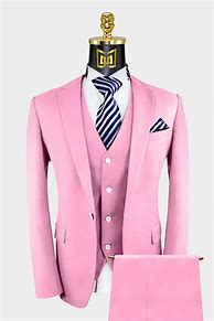 Image result for Man Suit Pink