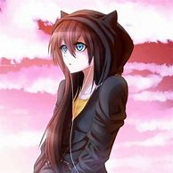 Image result for Human Cat Cute Anime