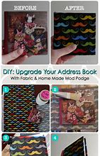 Image result for DIY Address Book