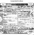 Image result for Georgia Death Certificate Form