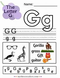 Image result for Alphabet G Worksheet