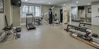 Image result for Home Gym Basement Setup