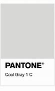 Image result for Pantone Cool Gray 1
