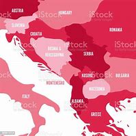 Image result for Map of Balkans