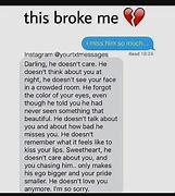 Image result for Sad Text Messages iPhone
