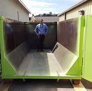 Image result for 20 Cubic Yard Roll Off Dumpster