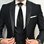 Image result for Black Wedding Suits for Groom
