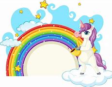 Image result for Animated Rainbow Unicorn to Print