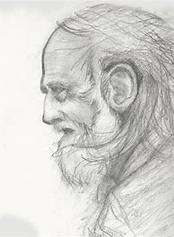 Image result for Old Man Face Drawing