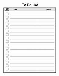 Image result for To Do List 30 Days