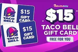 Image result for Taco Bell Gift Card