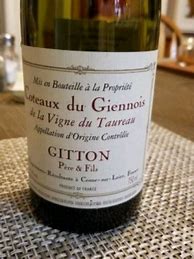 Image result for Gitton Coteaux Giennois Vigne Taureau