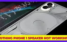 Image result for Nothing Phone Bottom Speakers