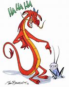 Image result for Mushu and Cri-Kee