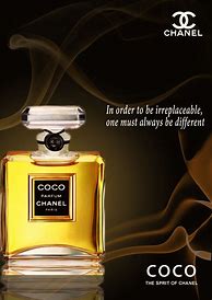 Image result for Coco Chanel Perfume Ad