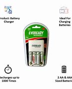 Image result for Eveready Rechargeable Batteries and Charger
