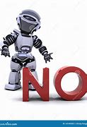Image result for Robot Saying No