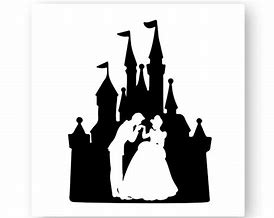 Image result for Cinderella and Prince Silhouette