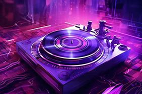 Image result for Round Record Player