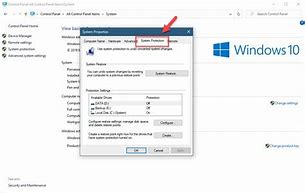Image result for System Protection Tab