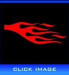 Image result for Red Flame Decals