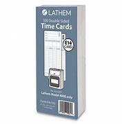 Image result for Lathem Weekly Time Cards