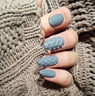 Image result for Winter Sweater Nail Art