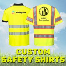 Image result for Safety Shirts with Logo