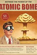 Image result for Atomic Explosion Poster