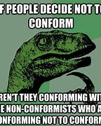 Image result for Conformity Meme
