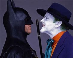 Image result for Jack Nicholson Joker and Michael Keaton Batman