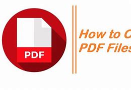 Image result for Open File Then Open PDF