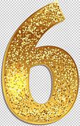 Image result for Glitter Number 6