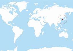 Image result for South Korea On a World Map