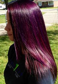 Image result for Reddish Purple Hair Color