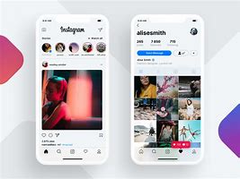 Image result for iPhone Post Instagram Interface