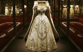 Image result for Queen Elizabeth Coronation Gown