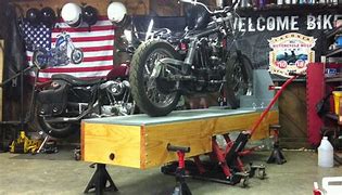 Image result for Homemade Motorcycle Lift Stand